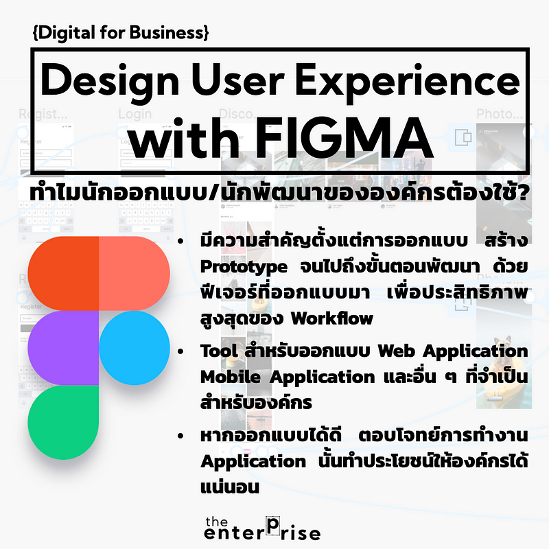 Design User Experience With FIGMA: ทำไมนักออกแบบ/นักพัฒนาขององค์กรต้อง ...