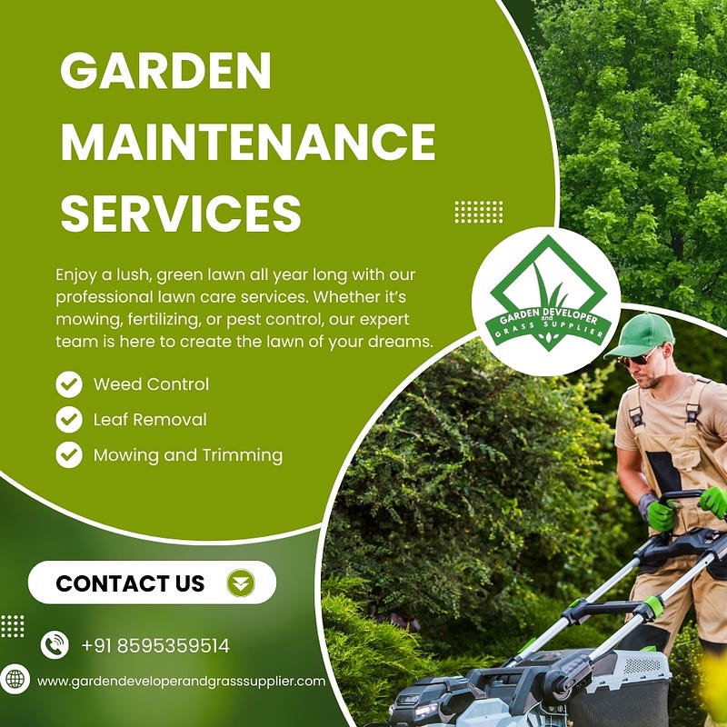 Garden Maintenance Services