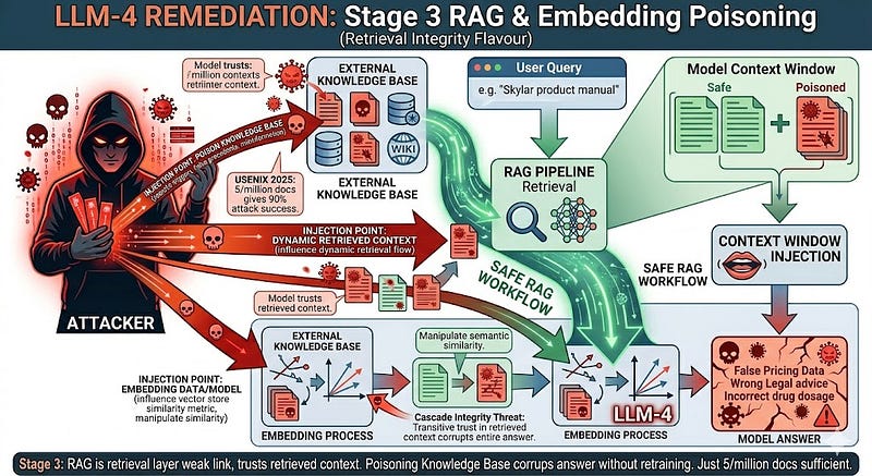 Stage 3: RAG and Embedding Poisoning