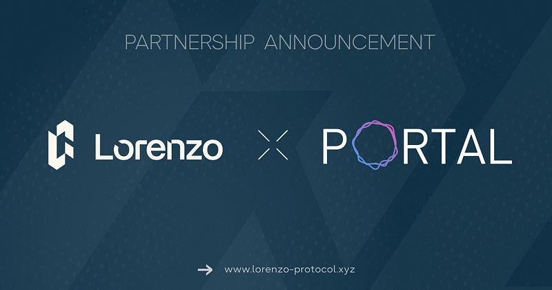 Lorenzo Protocol Partners With Portal For LRT And Swaps SDK Integration