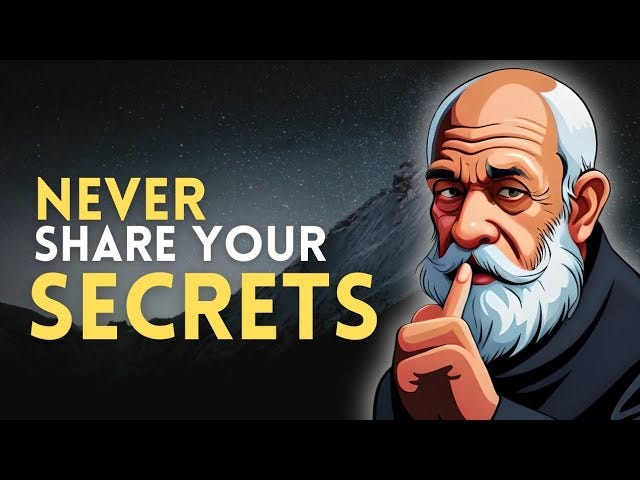 Never share these 3 secrets of yours with anyone,,||a powerful zen story||
