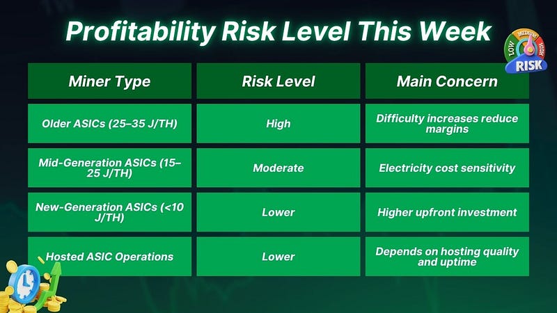 Profitability Risk Level This Week