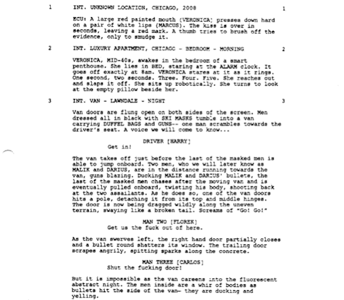 Page One: “Widows” (2018)