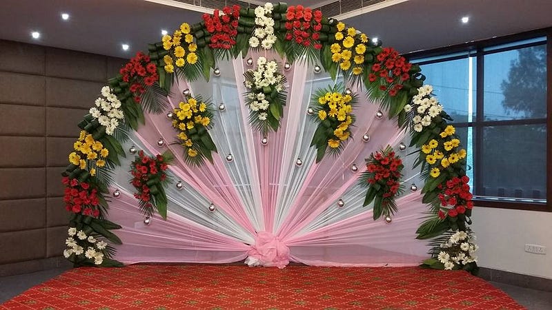 Desain Pernikahan South Indian Wedding Reception Decorations