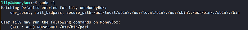 Checking the current user privilege.