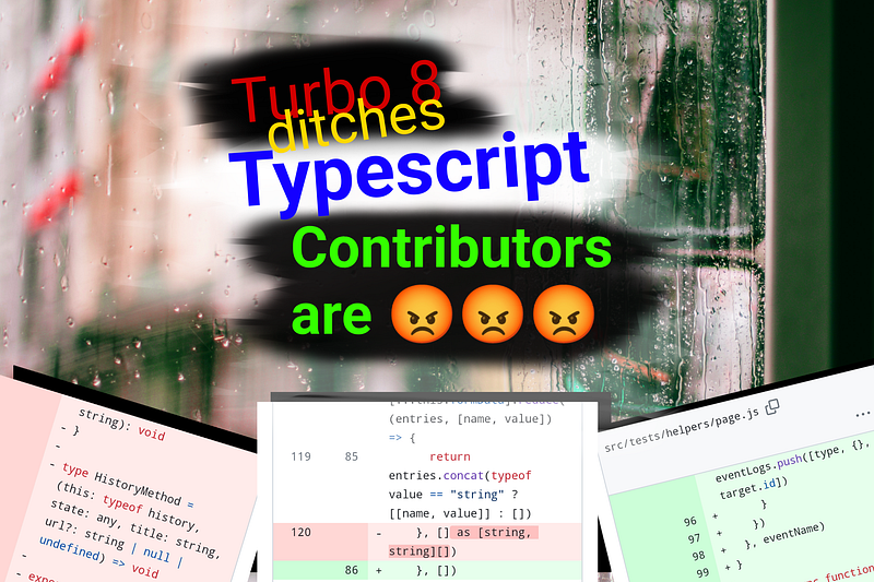 Contributors Angry After Turbo 8 Suddenly Drops Typescript