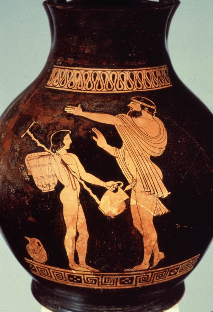ancient greek gay sex art