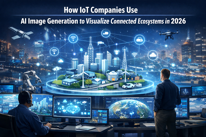 How IoT Companies Use AI Image Generation to Visualize Connected Ecosystems in 2026