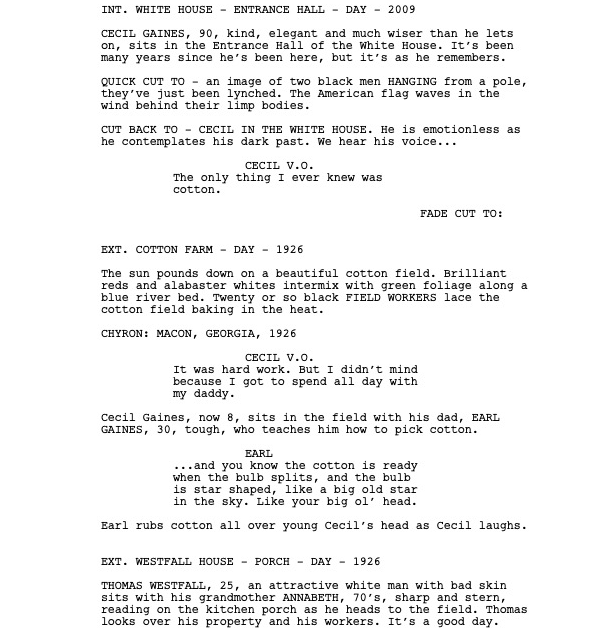 Page One: “Lee Daniels’ The Butler” (2013)