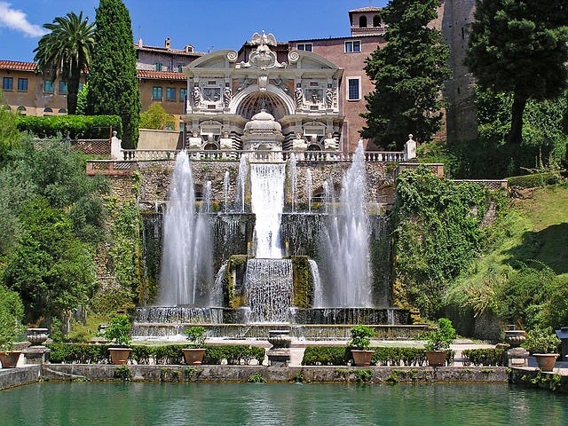 villa-deste, Italy. It is no surprise that Italy is mentioned twice in the rank of the most beautiful European gardens. Image by lapping for Pixabay