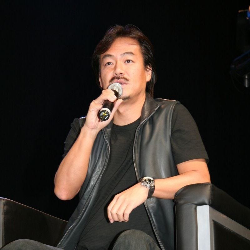Hironobu Sakaguchi at Japan Expo 2007 (wikimedia commons)