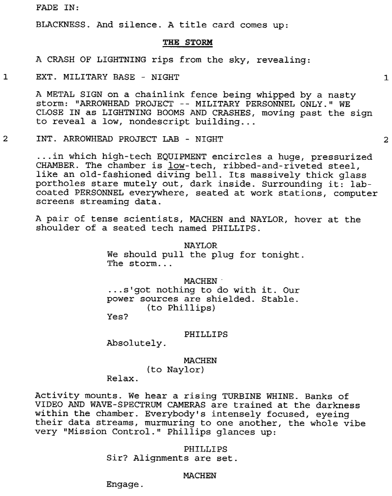 Page One: “The Mist” (2007)