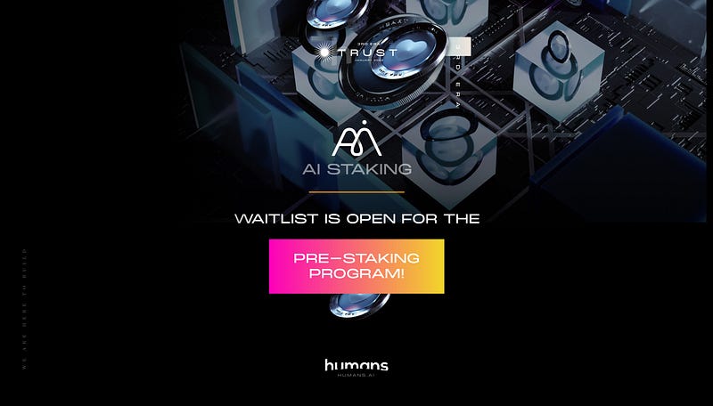 AI Pre-Staking Program: Waitlist is now LIVE!