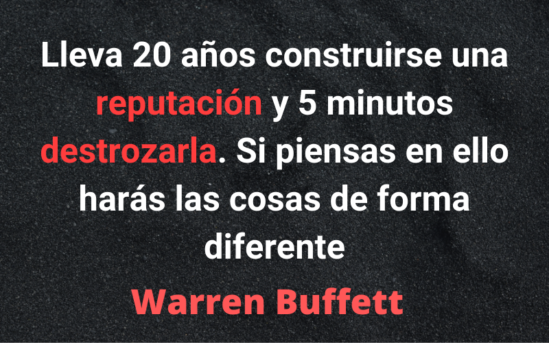 Frases para Emprendedores — Warren Buffett