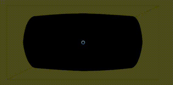 Final animation showing the completed wobbly dialogue bubble effect recreating the Night in the Woods aesthetic