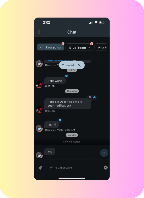 Let there be CHAT!