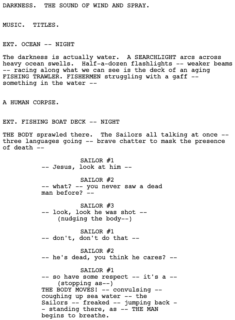 Page One: “The Bourne Identity” (2002)