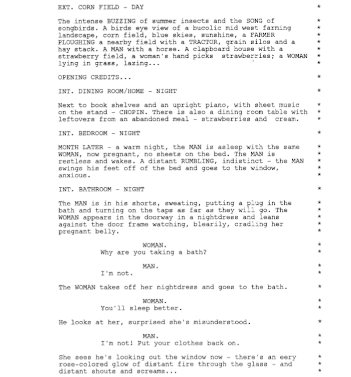 Page One: “The Road” (2009)