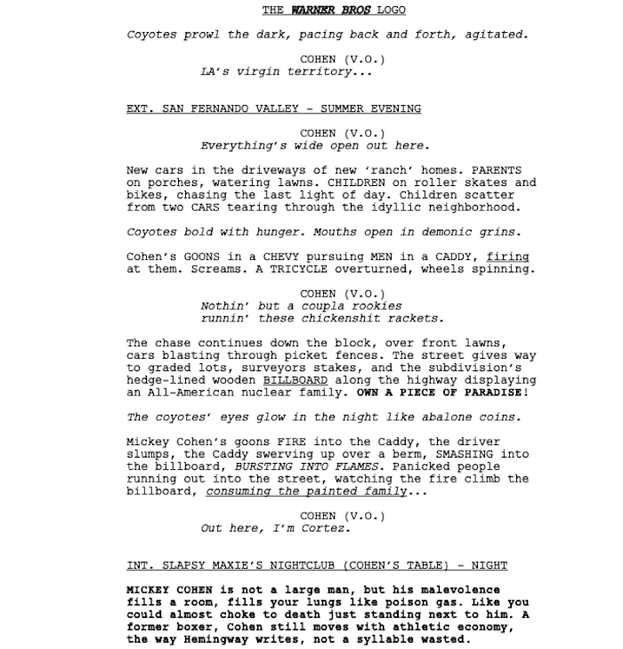 Page One: “Gangster Squad” (2013)
