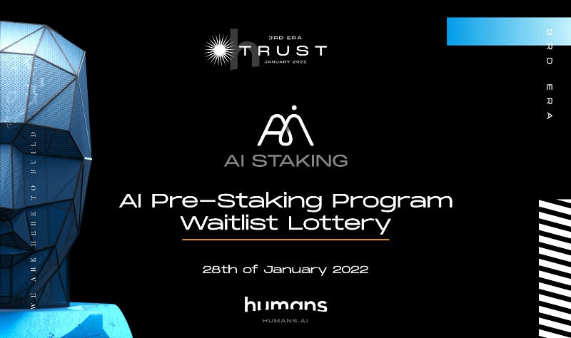 AI Pre-Staking Program: Announcing the Waitlist Lottery