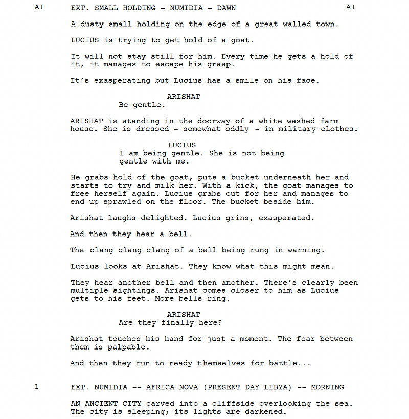 Page One: “Gladiator II” (2024)