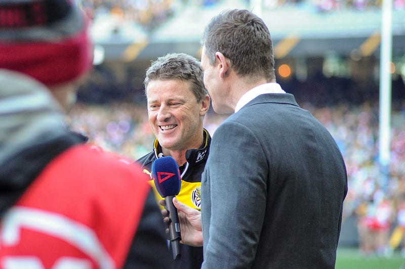 Sporting Chance: Damien Hardwick was backed through thick and thin so that he could grow over time.
