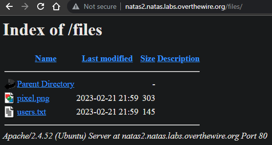 Directory listing