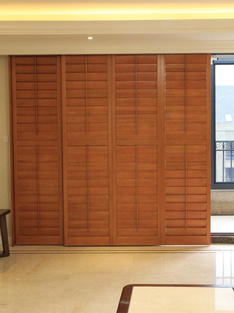 Sliding Patio Door Shutters 1