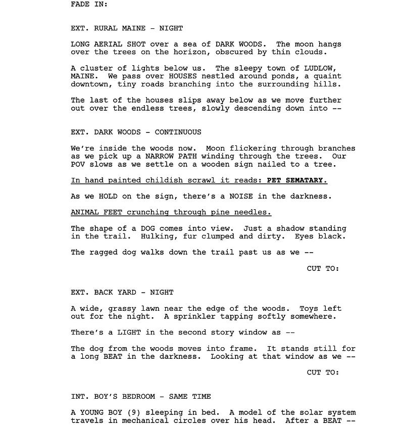 Page One: “Pet Sematary” (1989)