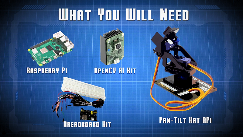 Suporte Pan/Tilt para Câmera Raspberry Pi - Itens Mecânicos - RoboCore