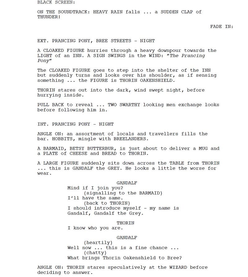 Page One: “The Hobbit: The Desolation of Smaug” (2013)