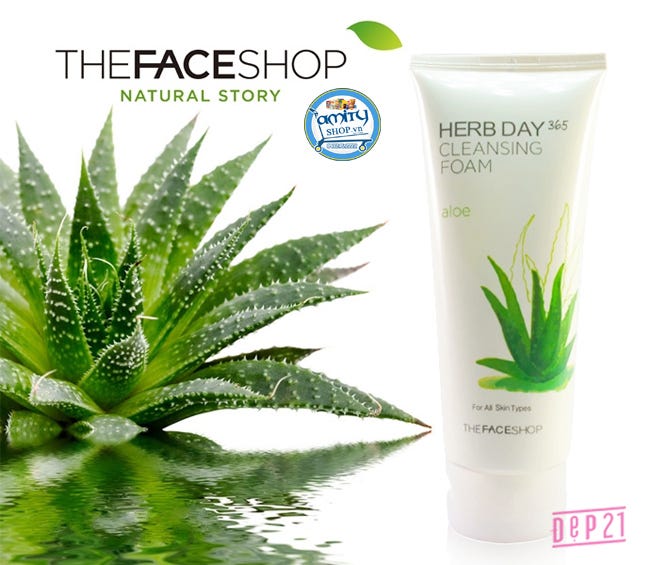 Sữa rửa mặt The Face Shop — Herb Day 365 có tốt không?