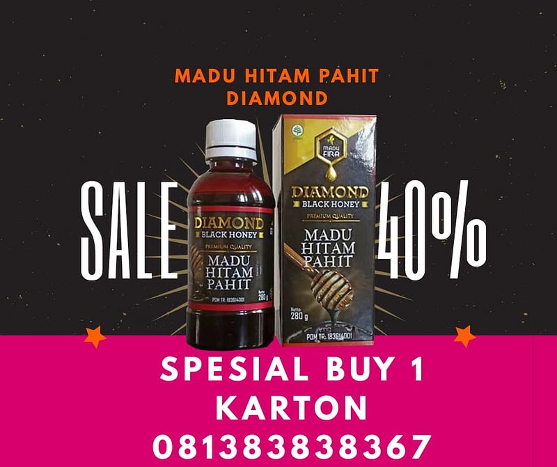 Hp/Wa 081383465701 Jual Madu Hitam Pahit Plus Propolis di Cianjur 