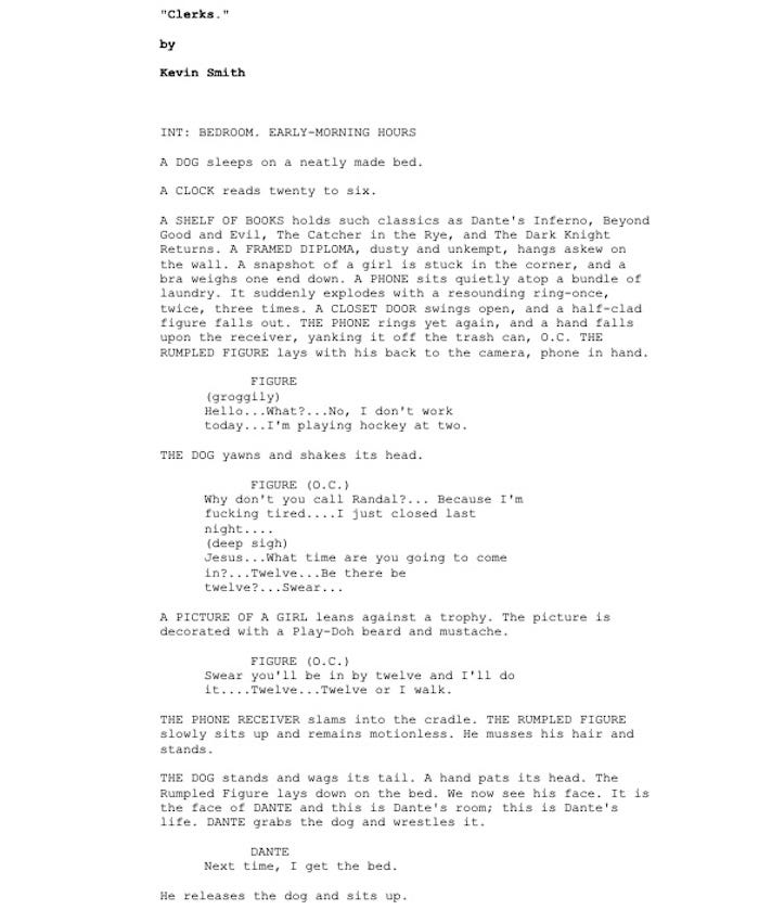 Page One: “Clerks” (1994)