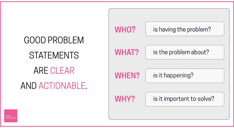 Problem Framing v2: Part 4 of 4 — New Haircut