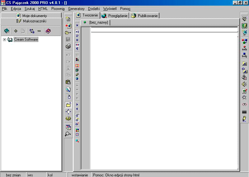 Screenshot of Pajączek 2000 made on Windows 98.