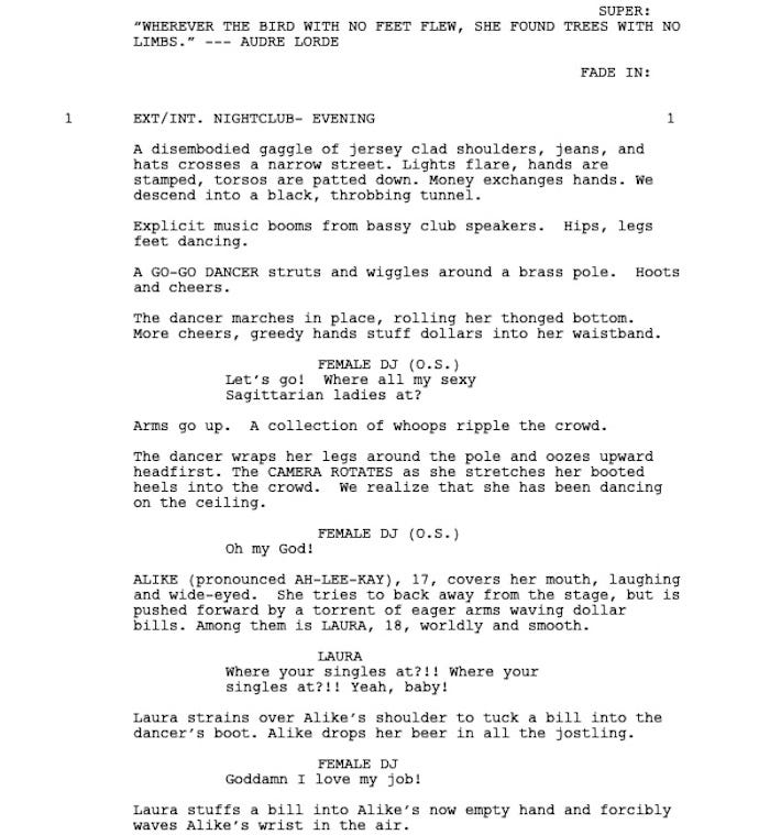 Page One: “Pariah” (2011)