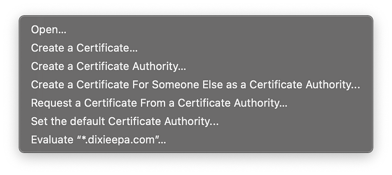 Request a Certificate From a Certificate Authority