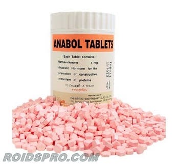 Original Anabol 5 mg and 1000 tablets from British Dispensary