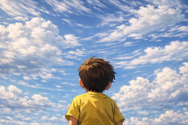 “Clouds passing across the sky ~ teaching children that emotions are temporary”