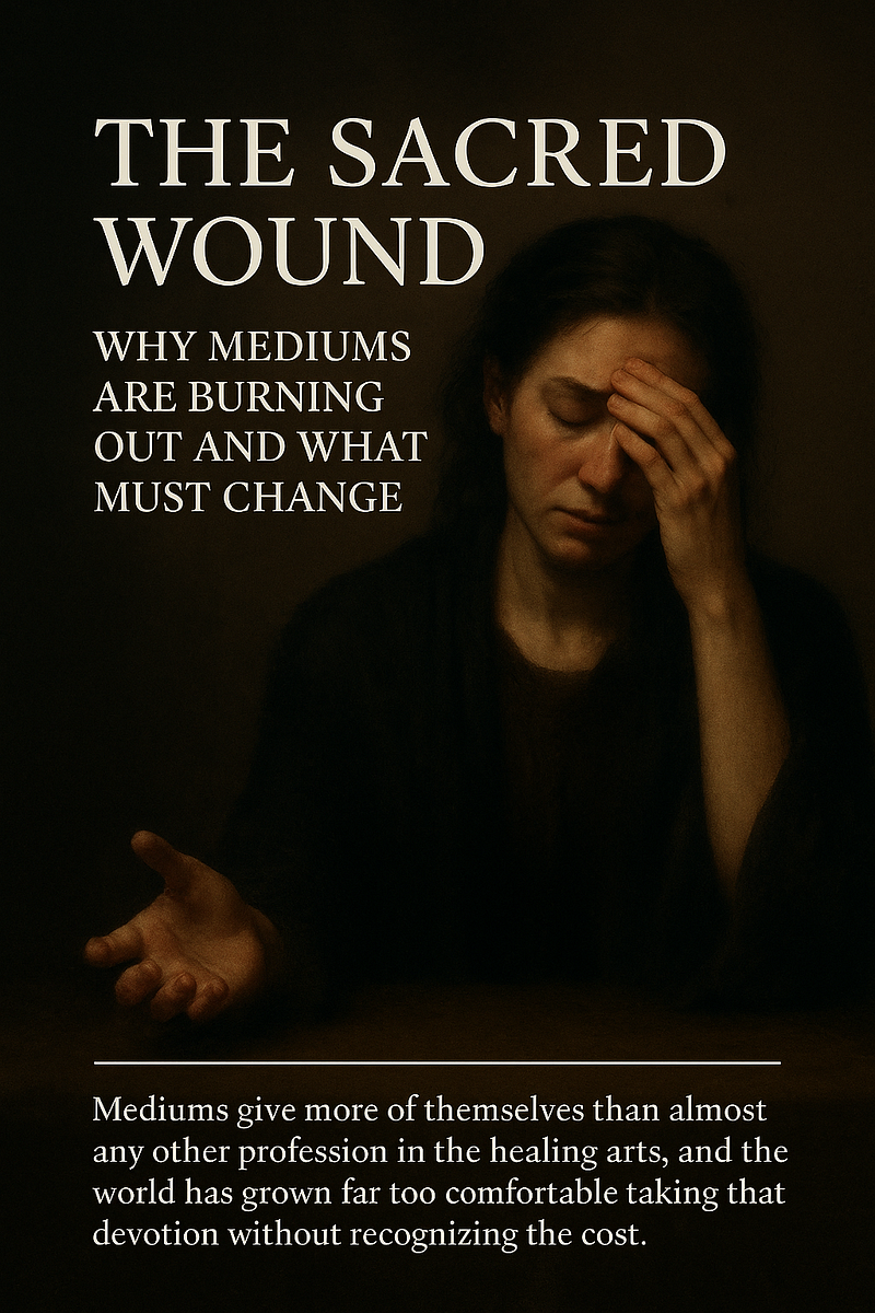 The Sacred Wound: Why Mediums Are Burning Out and What Must Change