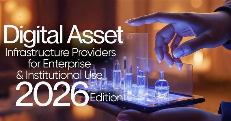Top 10 Digital Asset Infrastructure Providers for Enterprise and Institutional Use (2026 Edition)