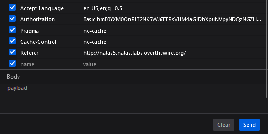 Adding Referer header