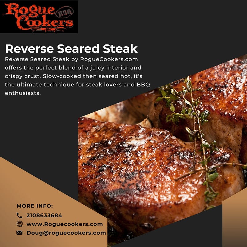 Reverse Seared Steak