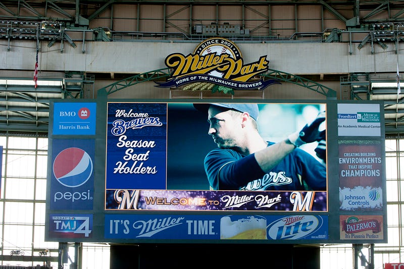 Brewers Season Seat Holder Event Held at Miller Park This Morning