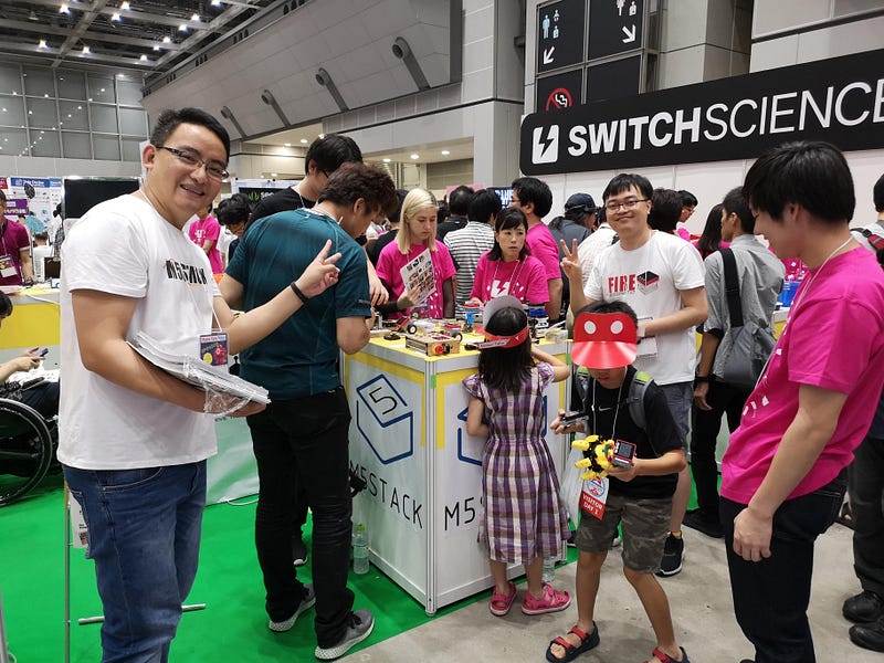 Maker Faire Tokyo 2018, M5Stack や
Janeなど。コミュニティが東京にも広がってきています。