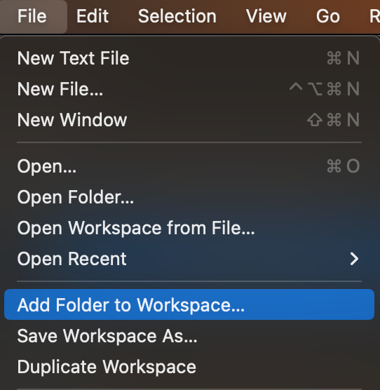 Using Workspaces in Visual Studio Code