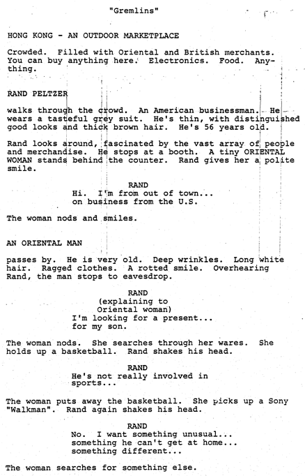 Page One: “Gremlins” (1984)