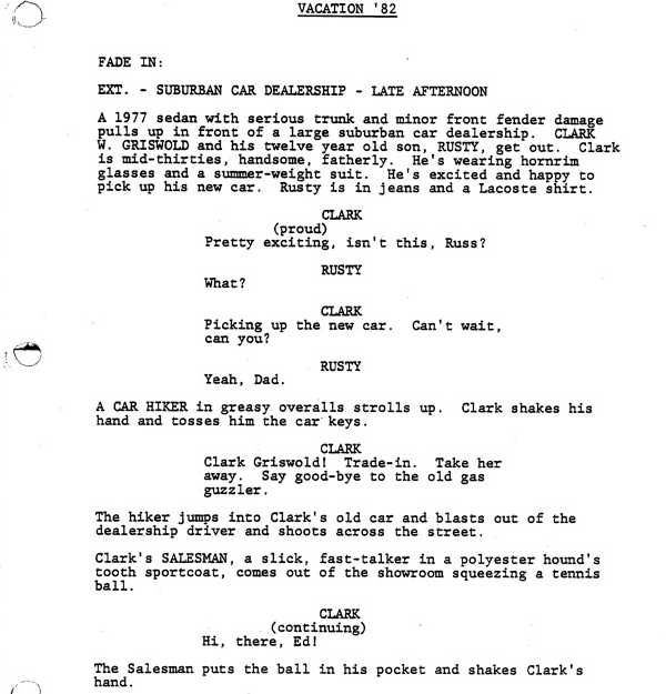 Page One: “National Lampoon’s Vacation” (1983)