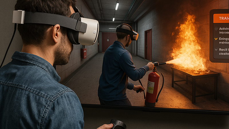 Virtual Reality for Industrial Training: Safer, Faster, Better Learning Outcomes